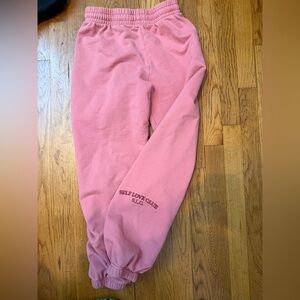 Mayfair The Label Pink sweatpants